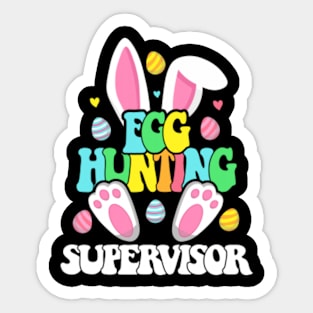 Egg Hunt Supervisor Sticker